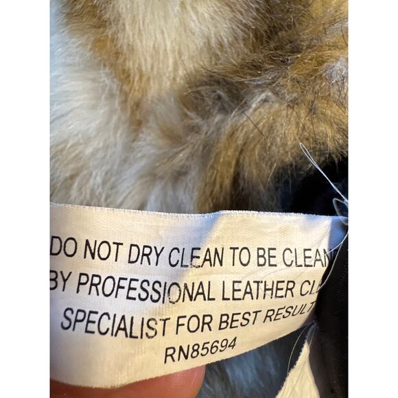 Vintage Faux Mink Fur Full Length Coat XL - Picture 16 of 16